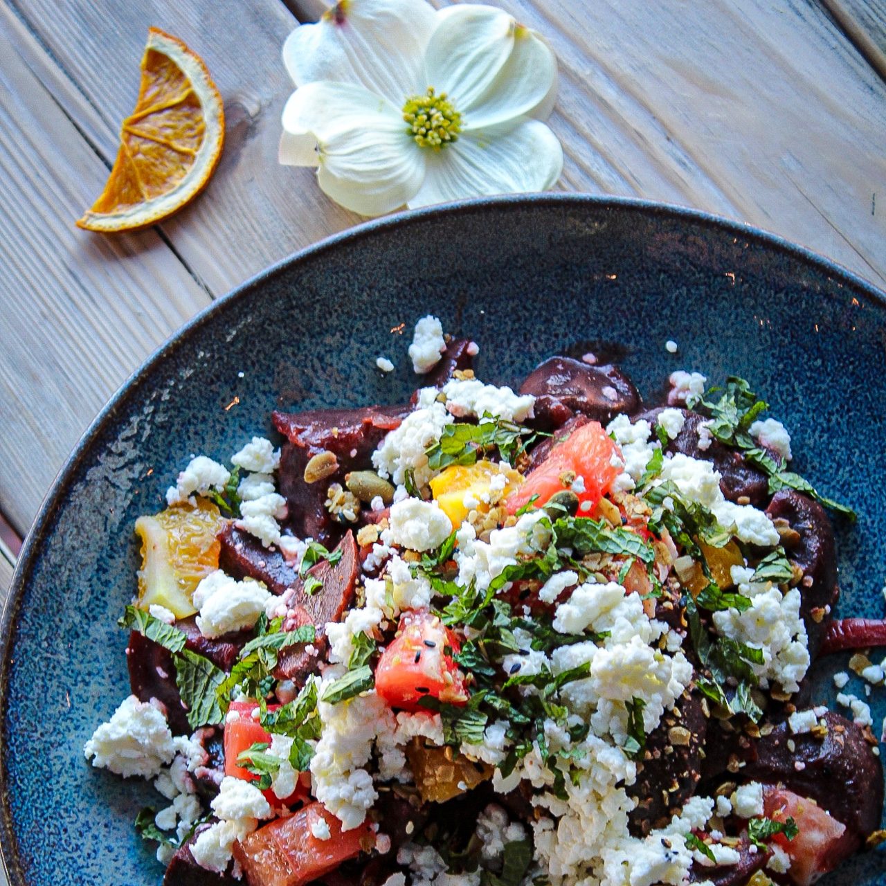 Marinated Beets Salad.