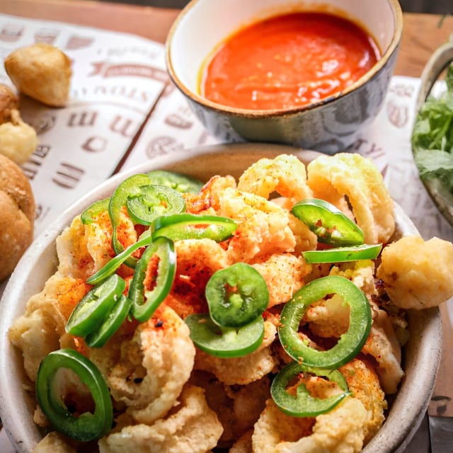 Spicy Crispy Calamari.