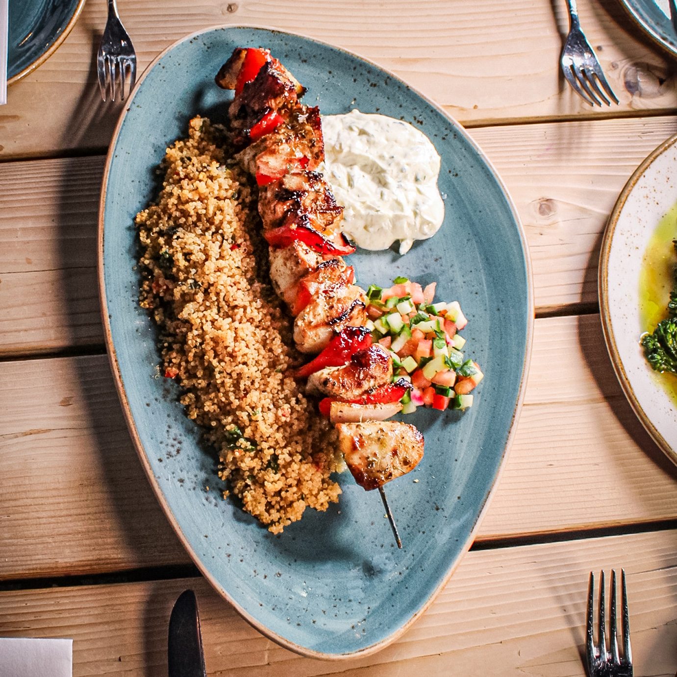 Chicken Kebab.