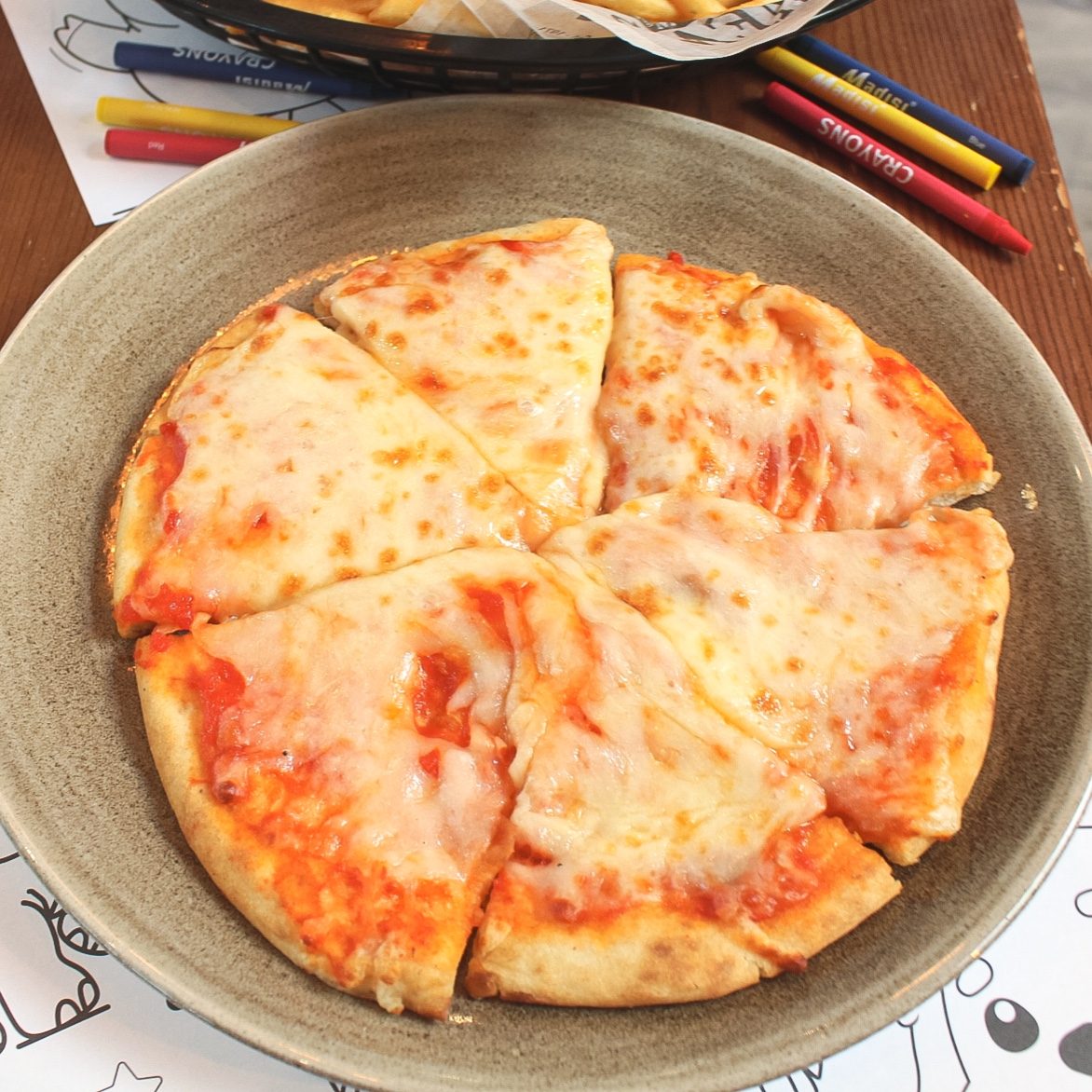 Kids Cheese Pizza.