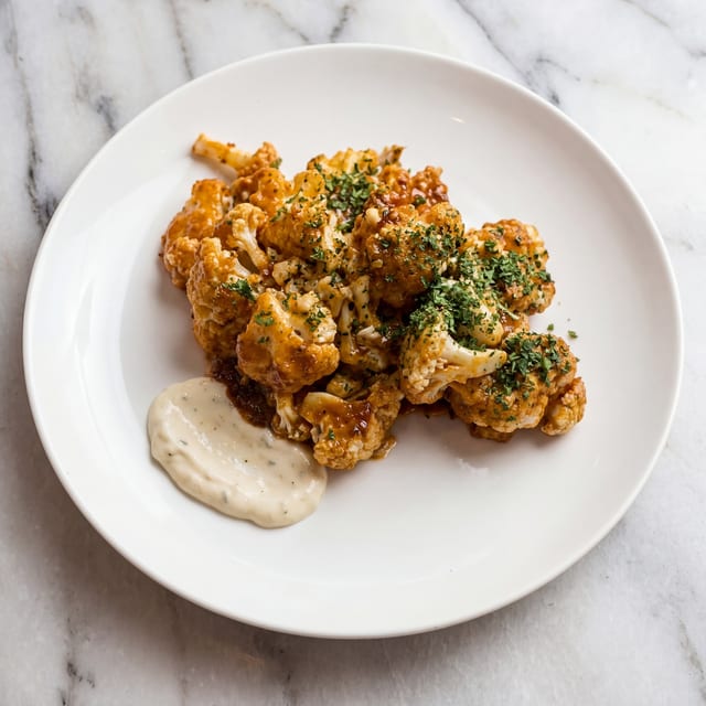 Roasted Cauliflower.